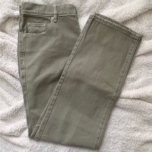 Green Boyfriend Jeans